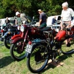 Een mooie beurs in Netley Marsh wanneer u geïnteresseerd bent in klassieke motorfietsen
